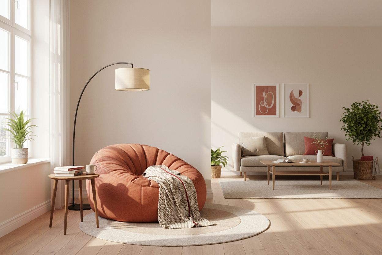 Bean Bag Living Room Ideas for Small Spaces
