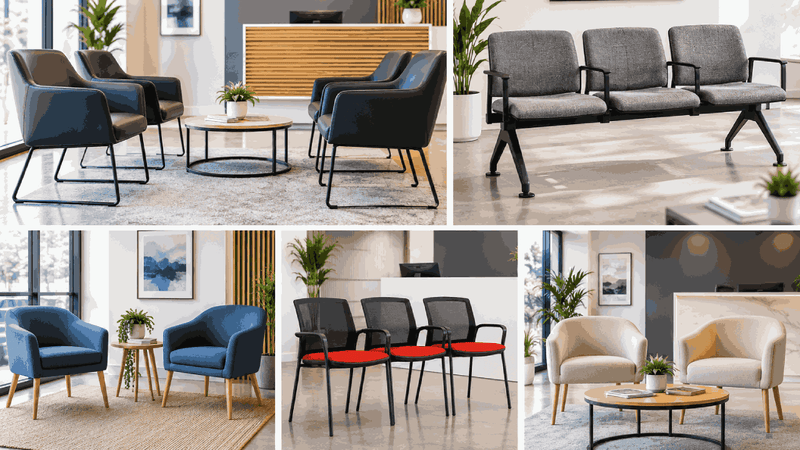 Reception Chairs NZ: How to Choose the Right Guest Seating for Your Visitors
