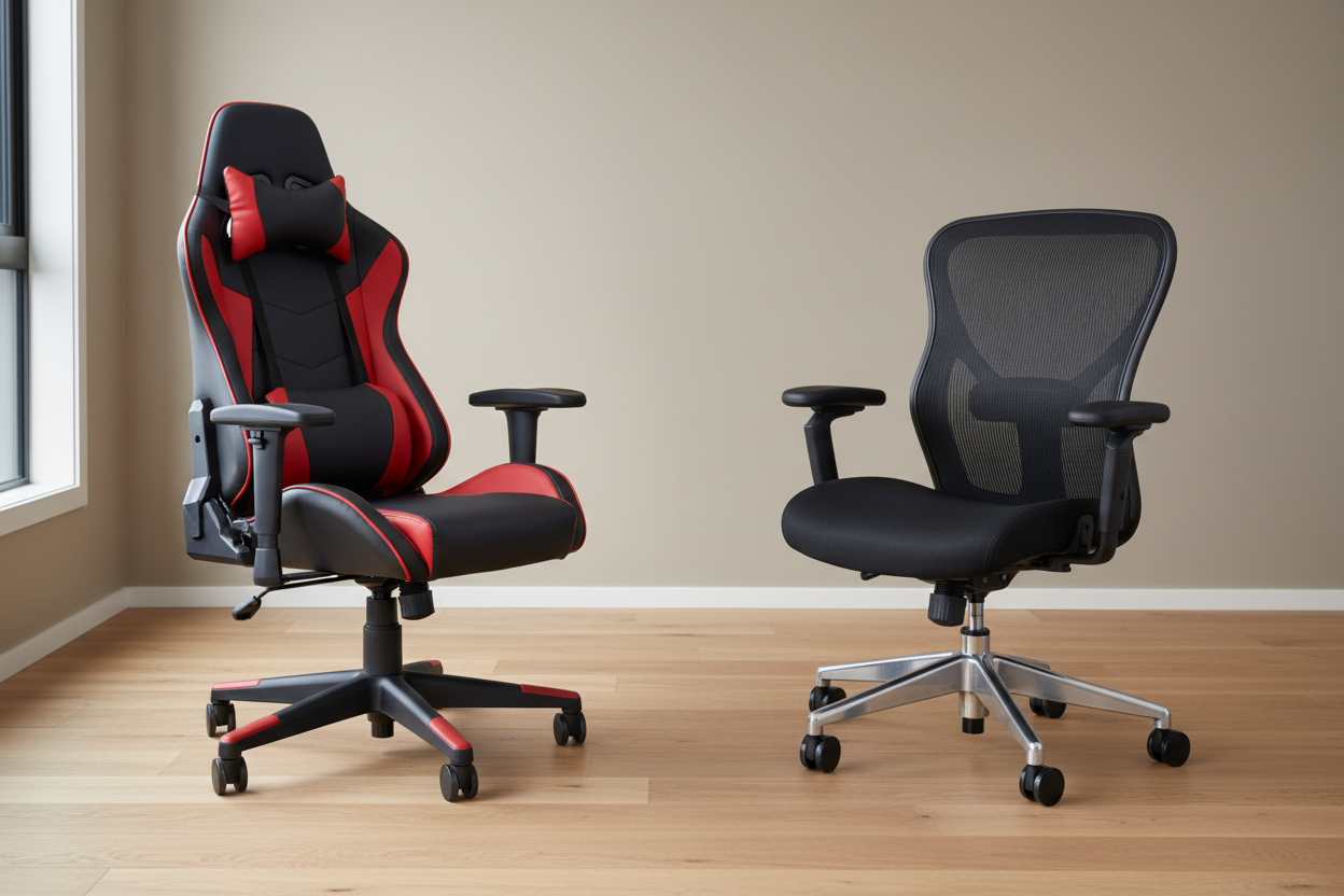 Gaming Chair vs Office Chair: Which One Is Actually Better for Long Hours?