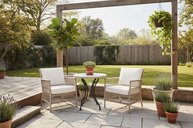 Outdoor furniture ideas for a small outdoor space