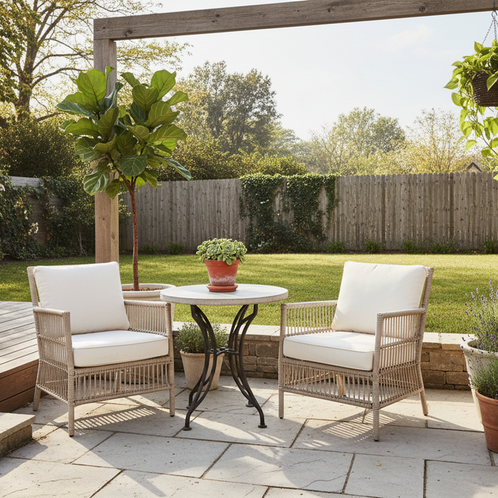 Outdoor furniture ideas for a small outdoor space