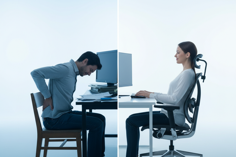 Why Your Lower Back Pain May Be Your Office Chair's Fault