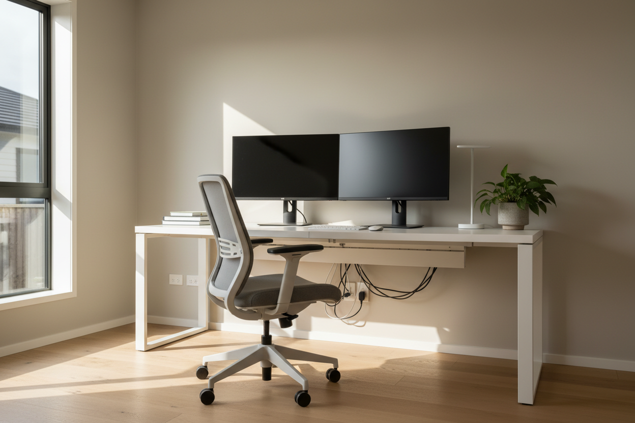 How to Set Up a Dual-Monitor Desk That Doesn't Wreck Your Neck