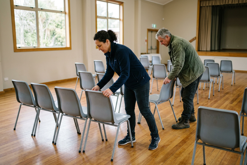 How to Choose Chairs for Community Halls, Workshops and Events