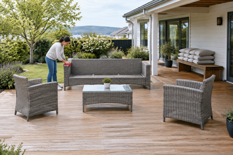 How to Clean and Store Outdoor Furniture in New Zealand