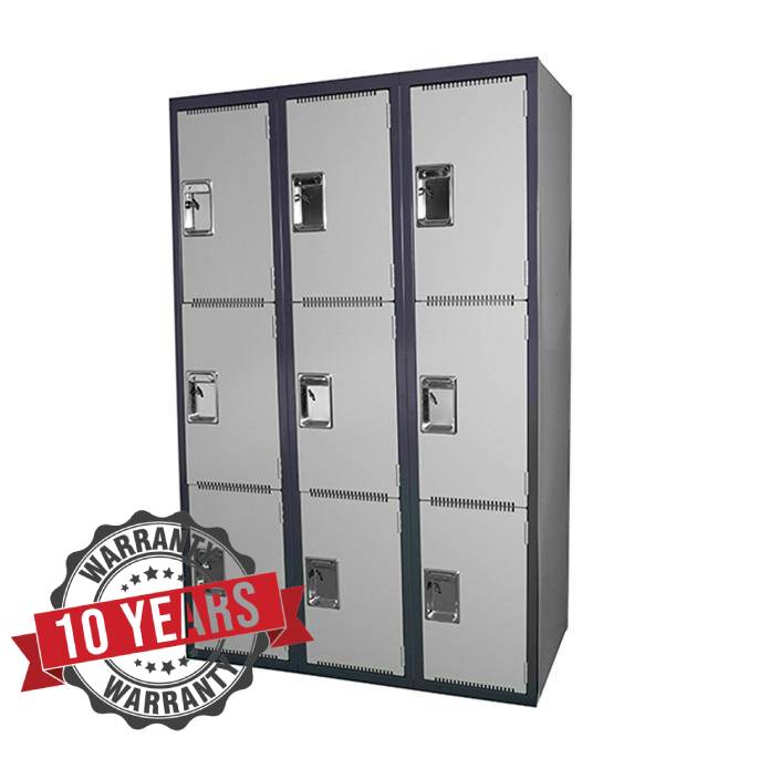 Steelco Heavy-Duty Steel School Lockers