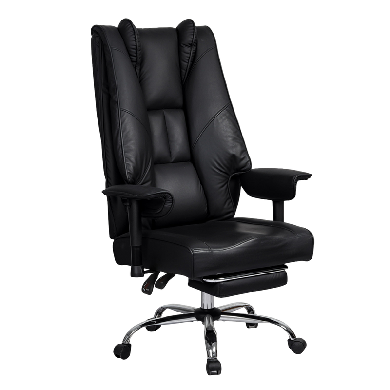 Levede Heavy Duty Office Chair Tall PU Leather High Back Computer Work Seat