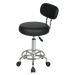 Levede Swivel Office Chair Round Rolling Stools PU Leather Height Adjustable-2052531422039773192