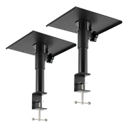 Levede 2x Desk Clamp Speaker Stands Set Adjustable Rotatable Monitor CD Player