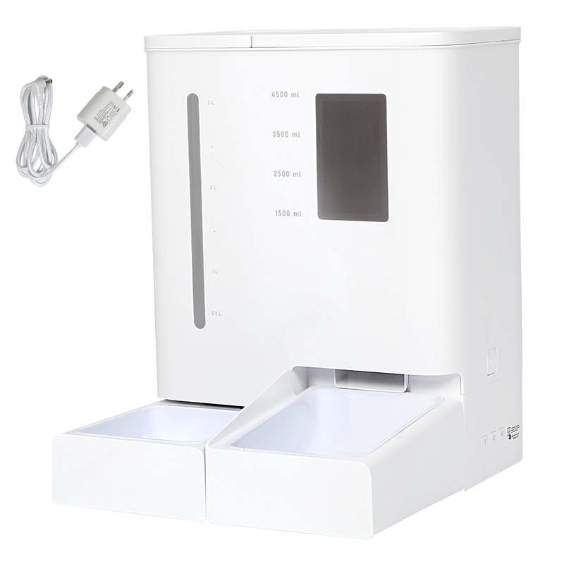 Pawz 2-in-1 Automatic Pet Cat Dog Feeder Water Set