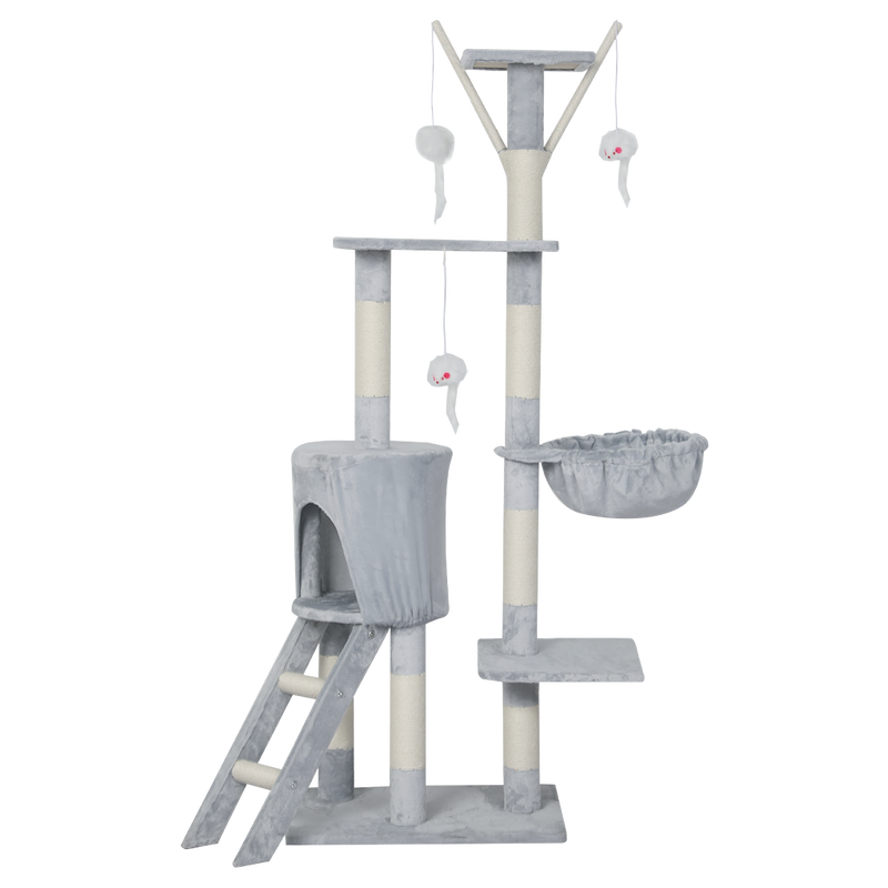Pawz Cat Tree Scratching Post Scratcher 143cm Climbing