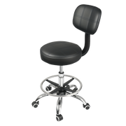 Levede Swivel Office Chair Low Back Round Rolling Stools Height Adjustable