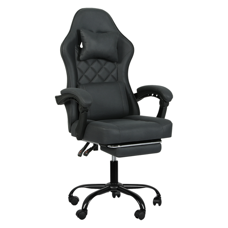 Levede Office Chair High Back Suede Fabric Gaming Chair