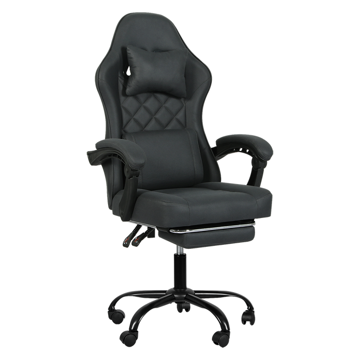 Levede Office Chair High Back Suede Fabric Gaming Chair-2052531824571322376