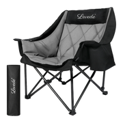 Levede Folding Camping Chair Extra Large Outdoor Portable Fishing Travel Seat