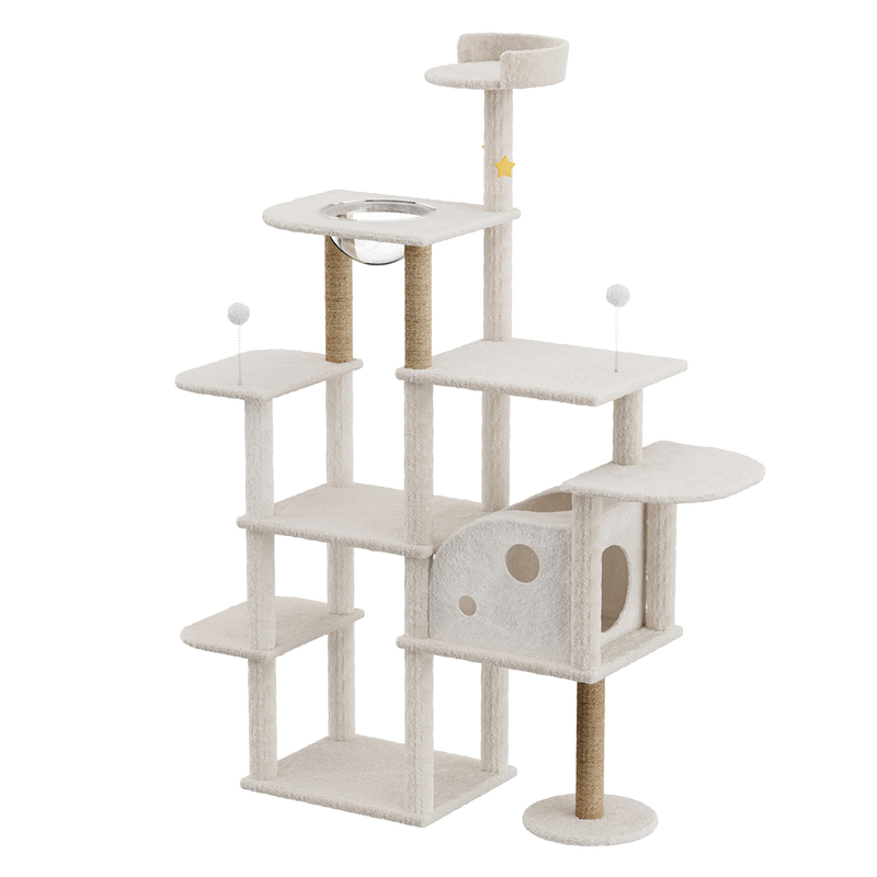 Pawz Cat Tree Tower Large Scratcher Condo House 172cm