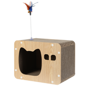 Pawz Cat Scratcher Board Scratching Cardboard