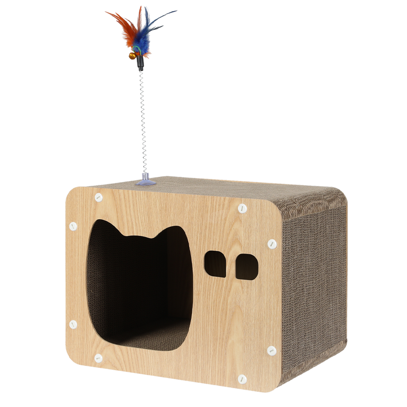 Pawz Cat Scratcher Board Scratching Cardboard