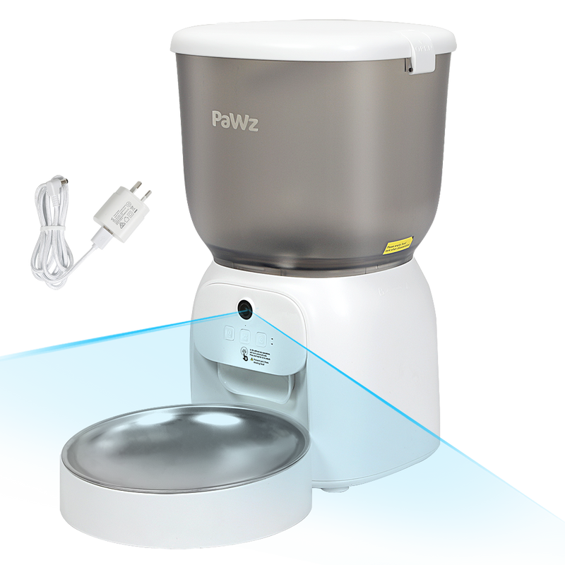 Pawz 4L Auto Pet Feeder Automatic Camera WiFi App