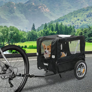 PaWz Pet Stroller Bike Trailer 2-IN-1 Sunroof