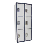 Steelco Heavy-Duty Steel School Lockers Double Bank