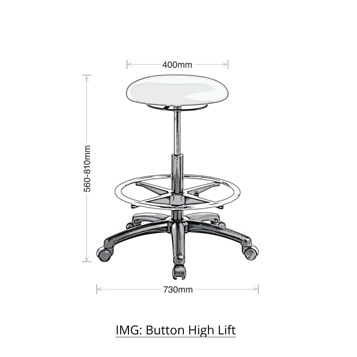 Eden Button Stool