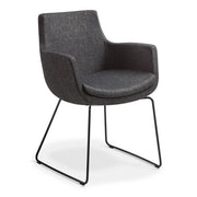 Eden Ferne Sled Base Chair Anthracite