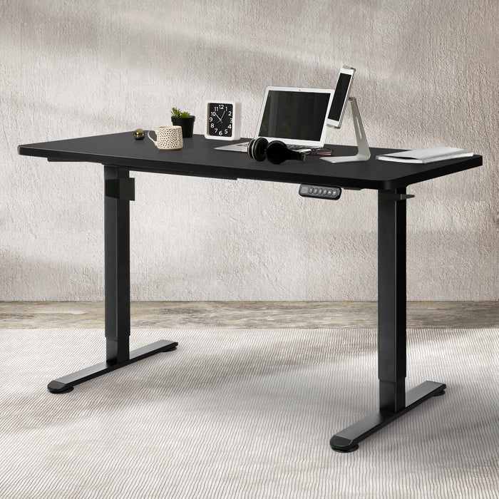 Levede Desktop For Motorised Adjustable Black 140X70CM-2052531360643551238