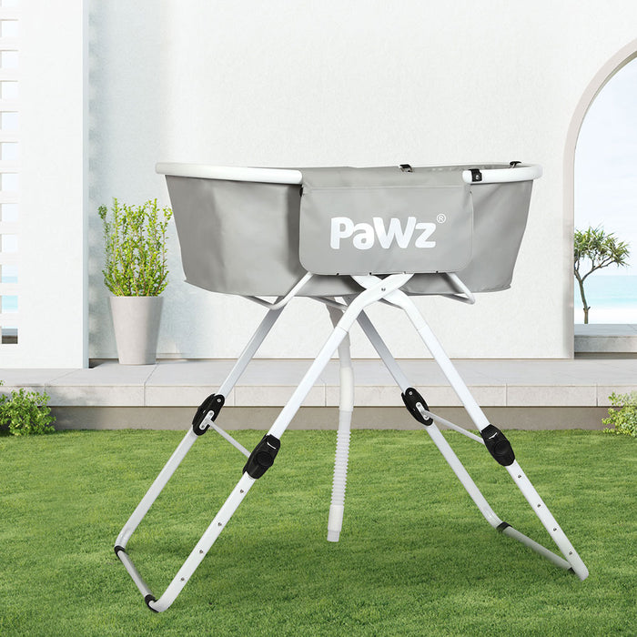PaWz Pet Bathtub Adjustable Height Folding-2052531675694501894
