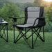 Levede Camping Chair Large Folding Outdoor Portable Fishing Picnic Travel Seat-2052531445355909126