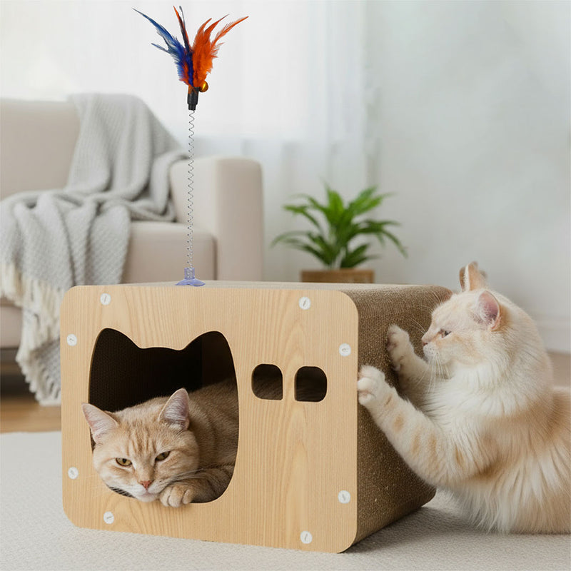 Pawz Cat Scratcher Board Scratching Cardboard