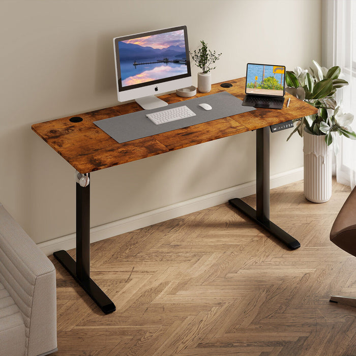 Levede Electric Standing Desk Height Adjustable 140cm-2052531817717829638