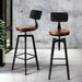 Levede 1x Industrial Bar Stools Kitchen-2052531294772006918