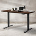 Levede Desktop For Motorised Adjustable 120X60CM Walnut-2052531360442224646