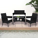 Levede 4PCS Outdoor Furniture Setting-2052531337625210887
