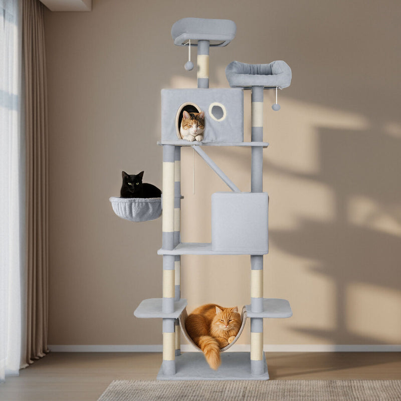 Pawz Cat Tree Scratching Post Scratcher 206cm Climbing