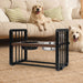 PaWz Adjustable Height Pet Feeder Elevated Medium-2052531675006636039