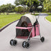 PaWz Pet Stroller Dog Cat Carrier Foldable Pink-2052531697425190919