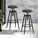 Levede 2x Industrial Bar Stools Kitchen-2052531749799464966