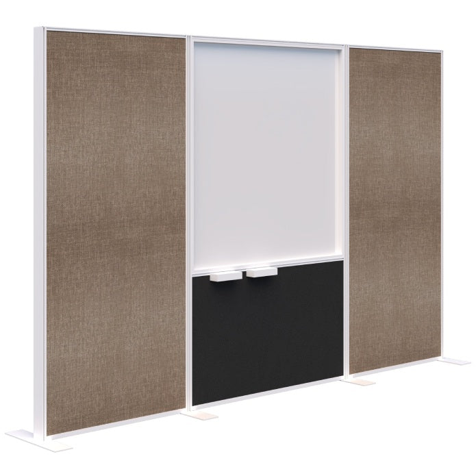 Connect Freestanding Fabric/Whiteboard/Fabric