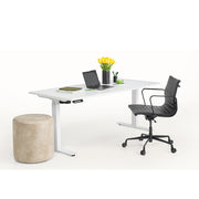 Eden Eames Replica Classic Mid Back Black Leather Chair