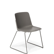 Eden Scout Sled Chair Grey