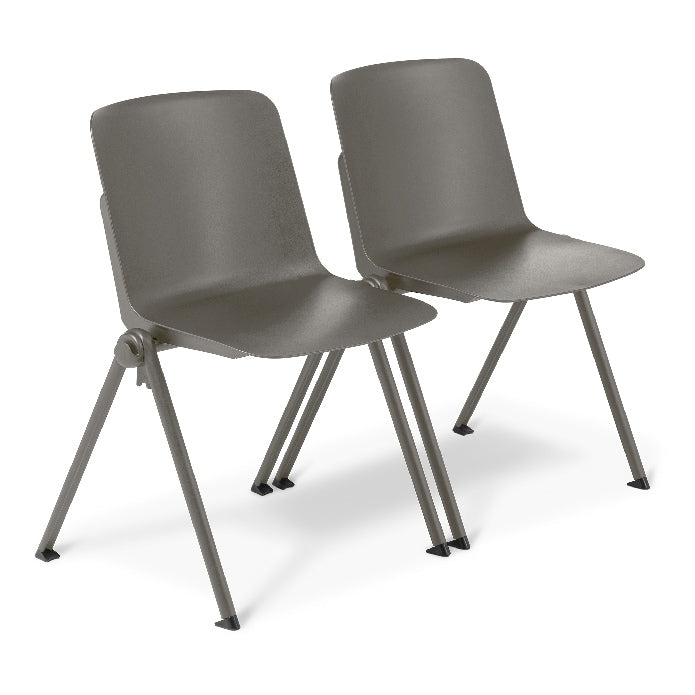 Eden Scout 4-Leg Chair with Integrated Links Grey