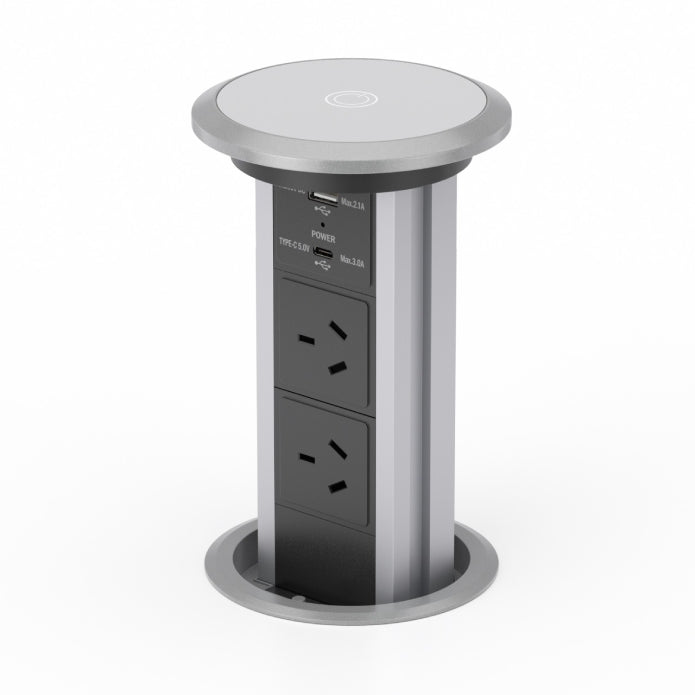 Motorised Pop Up Power Point w/USB
