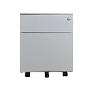 Steelco Trimline Mini Mobile Under Desk Pedestal