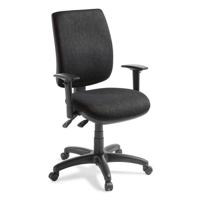 Eden Sport 2.50 Chair Ebony Arm