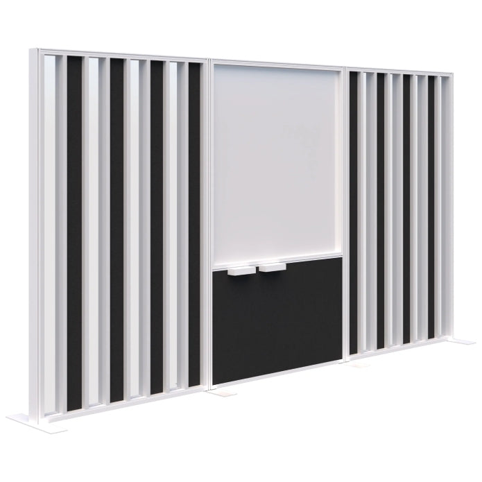 Connect Freestanding Acoustic Glazed/Whiteboard/Acoustic Glazed