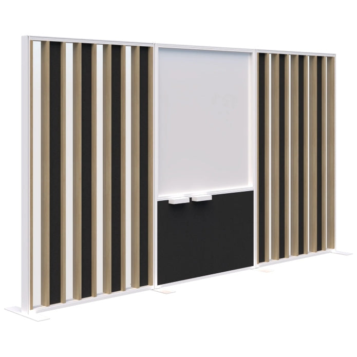 Connect Freestanding Acoustic Glazed/Whiteboard/Acoustic Glazed