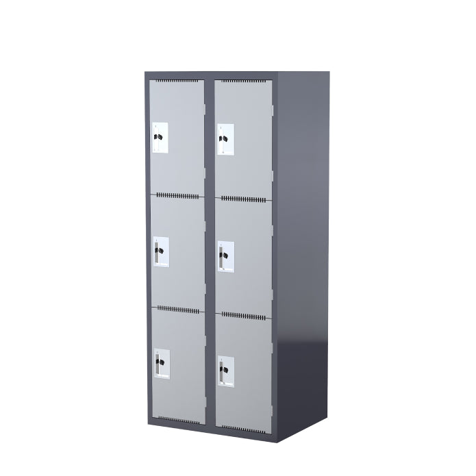Steelco Heavy Duty School Lockers Double Bank