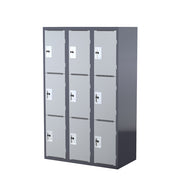 Steelco Heavy Duty School Lockers Triple Bank